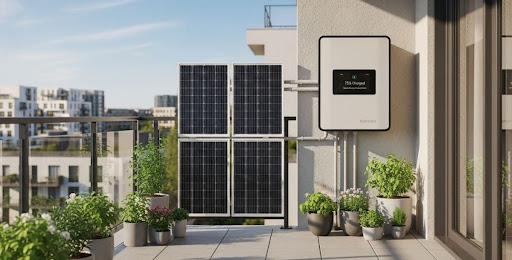 Balkonkraftwerk mit Speicher: Intelligente Energie für jedes Zuhause Balkonkraftwerk mit Speicher Intelligente Energie für jedes Zuhause