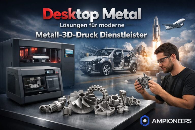 Desktop Metal Lösungen für moderne Metall-3D-Druck Dienstleister