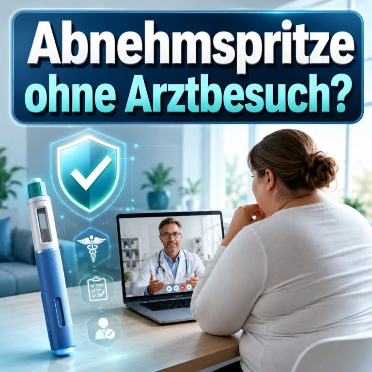 Abnehmspritze ohne Arztbesuch: Geht das überhaupt legal? Abnehmspritze ohne Arztbesuch Geht das überhaupt legal